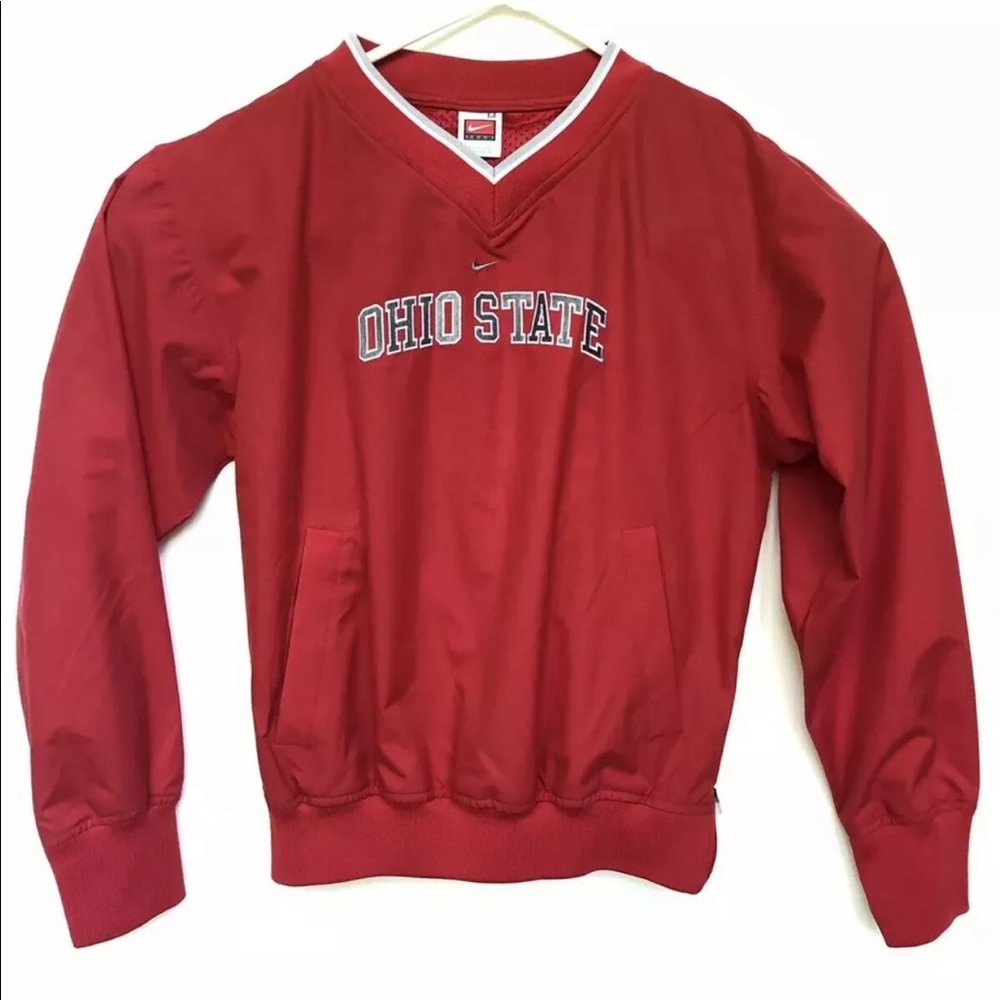 Nike Team Boys Medium 8-10 Ohio State Jacket